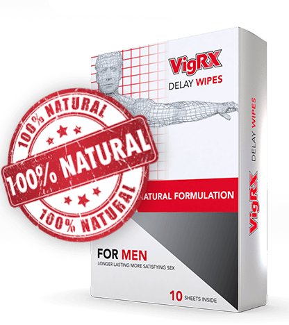 VigRX Delay Wipes with 100% Natural Ingredients